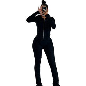 Abbigliamento <span class=keywords><strong>donna</strong></span> <span class=keywords><strong>donna</strong></span> su misura per il tempo libero giacca <span class=keywords><strong>e</strong></span> pantaloni 2 pezzi Set autunno Casual Joggers due pezzi Set di abiti da <span class=keywords><strong>donna</strong></span> - Product Image 2