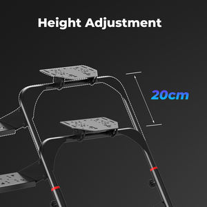 Soporte para Volante de Simulador de Carreras PS5, Compatible con Logitech G25, G27, <span class=keywords><strong>G29</strong></span>, G920, Trustmaster, Moza, Ajustable, Garantía de 1 Año, Metálico - Product Image 3