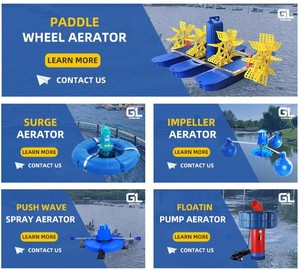 Aireador Solar Guanlian de 6 Impulsores, Rueda de Paletas de Corriente Alterna/Corriente Directa para Cría de Camarones en <span class=keywords><strong>Lagos</strong></span>, Máquina de Acuicultura de Peces - Product Image 4