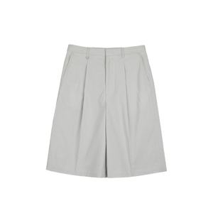 Shorts Bermuda pour Hommes en Coton 100% Noir Plissé, Classiques, Confortables et Tendance, Vente en Gros de Haute Qualité - Product Image 4