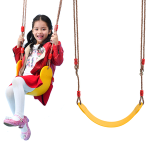 <span class=keywords><strong>Altalena</strong></span> da Esterno di Alta Qualità in Plastica per Bambini con Corda Regolabile in PE, Set Altalene per Parco Giochi - Product Image 2