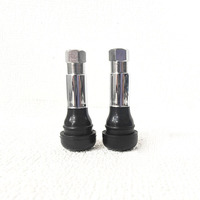 Valve en laiton pour pneu plein Toolon TR414C BR Valve de pneu sans chambre à air pour moto