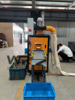 Broyeur de fils industriels à taux de séparation de cuivre élevé, machine de granulation de câbles en cuivre, broyeur de fils pour le recyclage