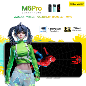 M6 PRO đã mở khóa điện thoại di động Android 13. Thẻ nhớ, mã nhận dạng khuôn mặt/5G/hệ thống định vị toàn cầu/OTG/Wifi - Product Image 6