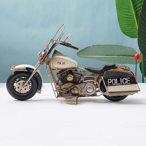 Modellino di <span class=keywords><strong>Moto</strong></span> Vintage <span class=keywords><strong>in</strong></span> Metallo, Decorazione Rustica per la Casa, <span class=keywords><strong>Regalo</strong></span> di Compleanno per Bambini - Product Image 3
