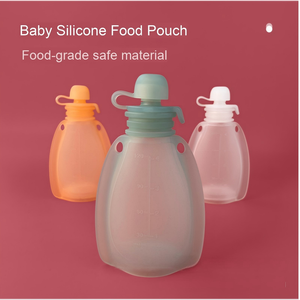 Bolsas de Almacenamiento de <span class=keywords><strong>Leche</strong></span> <span class=keywords><strong>Materna</strong></span> de Grado Alimenticio para Bebés, Botellas Portátiles para <span class=keywords><strong>Cereal</strong></span> de Arroz, Bolsas de Alimentación para Bebés, Bolsas de Silicona para Suplementos Alimenticios - Product Image 1