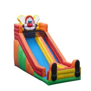 Popular tobogán de payaso inflable divertido juego de ciudad para niños