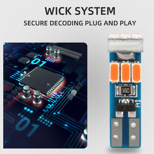T5 <span class=keywords><strong>LED</strong></span> <span class=keywords><strong>Wedge</strong></span> 3014 cụ đèn xe Bảng điều khiển đo chỉ số bóng đèn w3w cơ sở - Product Image 4