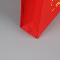 Sac de courses réutilisable non tissé avec logo personnalisable, sac fourre-tout pour épicerie en TNT avec fermeture à bandoulière