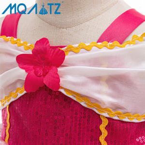 MQATZ nuevo Cosplay princesa fuera del hombro costura vestido Festival vestido rosa ASMR089 - Product Image 4