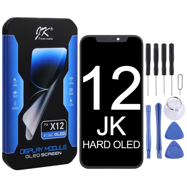 Professional High Quality LCD Replacement Screen JK Hard OLED Screen for iPhone 12 /13/14/15/16 Mobile Phone LCDs
