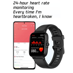 4.0 Fitness Smartwatch Works Blood Pressure Oxygen Heart Rate Sleep Monitor Thermometer Syncs Via Da Fit App For Smartphones - Product Image 6