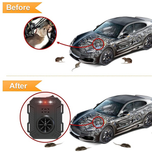 Scentless rectangular ultrasonic Automobile mouse repellent Plastic rectangle ultrasonic Sonic mouse repellent device - Product Image 2