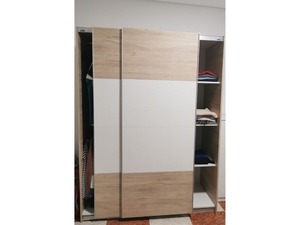 Nouvelle Arrivée Ensemble <span class=keywords><strong>de</strong></span> Meubles <span class=keywords><strong>de</strong></span> Chambre à Coucher en Bois <span class=keywords><strong>de</strong></span> Style Contemporain Moderne 4 Pièces avec Armoire à 2 Portes, Table <span class=keywords><strong>de</strong></span> Chevet, Commode et Tête <span class=keywords><strong>de</strong></span> <span class=keywords><strong>Lit</strong></span> - Product Image 6
