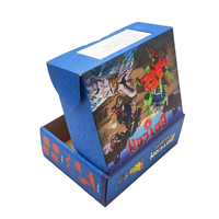 Boîte en carton ondulé recyclé personnalisable, prix négociable, avec impression dorée pour l'emballage de bijoux et de cadeaux