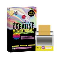 Créatine Monohydrate à dissolution rapide en bandelettes orales pour la croissance musculaire et l'amélioration de la force, OEM, marque privée, vente en gros en vrac