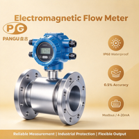 Alat Ukur Aliran Magnetik Seri PMF, Tipe Terintegrasi PANGU untuk Pemantauan Aliran Cairan Industri