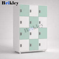 Brikley Bibliothèque Modulaire en Bois Massif pour Salon, Grande Capacité, Écologique, Design Mid-Century, Durable, Personnalisable