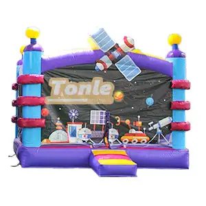 New Design Custom Commercial Space Ship Inflatable Bounce House For Sale