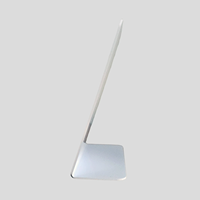 Mini support d'affichage de menu NFC avec interface de communication RFID, en PVC blanc, époxy, compatible Google Review, modèle 215