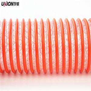 ท่อพีวีซีเกลียวท่อดูดพีวีซีดูดกรวดและโคลนในพื้นที่เหมืองอุตสาหกรรมท่อพีวีซีพลาสติกเสริม - Product Image 1