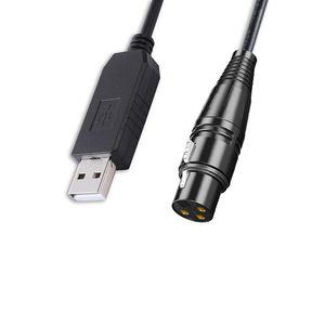 <span class=keywords><strong>Cable</strong></span> de Consola USB <span class=keywords><strong>DMX</strong></span> con Línea de Depuración RS485 FT232R para Control de Iluminación de Escenario - Product Image 6