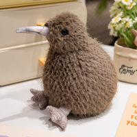 Jouet en peluche oiseau réaliste BT mignon, coussin doux, animaux en peluche, cadeau pour enfants, cadeau d'anniversaire, jouet pour machine à griffes