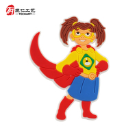 Épingles à revers personnalisées en PVC de dessin animé, logo moulé en 3D, PVC souple pour cadeau d'enfant