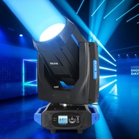 Projecteur mobile Sharpy Beam 380W 18R DMX512 avec effets Gobos blancs, fonction Focus & Zoom, pour DJ, parcs à thème et scènes