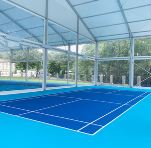 Haute Qualité Acrylique Caoutchouc Peinture Sol Sports Courts Revêtement <span class=keywords><strong>Surface</strong></span> Synthétique pour Pickleball <span class=keywords><strong>Tennis</strong></span> Badminton Basketball <span class=keywords><strong>Court</strong></span> - Product Image 2