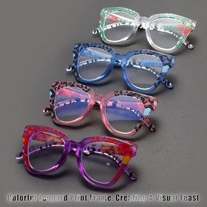 <span class=keywords><strong>Occhiali</strong></span> oversize con stampa leopardata montatura Cool <span class=keywords><strong>da</strong></span> <span class=keywords><strong>ragazza</strong></span> Anti luce blu <span class=keywords><strong>occhiali</strong></span> <span class=keywords><strong>da</strong></span> <span class=keywords><strong>vista</strong></span> di lusso a occhi di gatto <span class=keywords><strong>occhiali</strong></span> <span class=keywords><strong>da</strong></span> <span class=keywords><strong>vista</strong></span> geometrici - Product Image 2