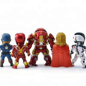 Set di <span class=keywords><strong>3</strong></span> Personaggi della Guerra Civile, <span class=keywords><strong>Spider</strong></span>-<span class=keywords><strong>Man</strong></span>, Ironman Modellini in PVC Giocattoli - Product Image 2