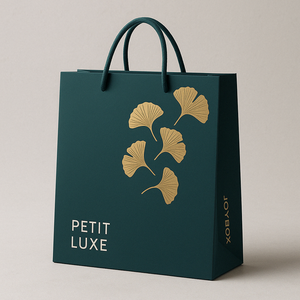 Biểu Tượng Tùy Chỉnh Cao Cấp Màu Đen Túi Giấy Cá Nhân Lớn Mua Sắm Sang Trọng Quà Tặng Tàu Sân Bay Túi Với Xử Lý Thân Thiện Với Môi Thấp Moq - Product Image 3