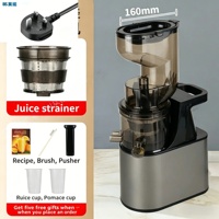 Extracteur de jus commercial électrique multifonctionnel pour la maison, machine à jus lent avec lame, pour canne à sucre