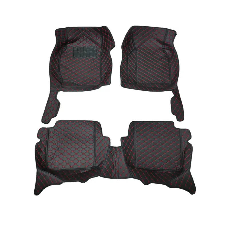 Car Floor Mats For Toyota Prado Five Seats 2014 2015 2016 Custom Auto Foot Pads Automobile Carpet Cover Interior Accessories