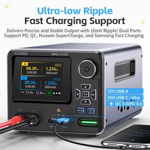 Fnirsi เครื่องผลิต DC0-36V IPS3608ปรับได้ CNC AC-DC อัจฉริยะควบคุมด้วยระบบไฟฟ้ากระแสตรงตั้งโปรแกรมได้ - Product Image 2