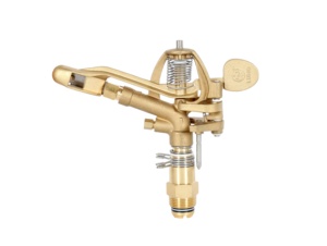 Arroseur <span class=keywords><strong>agricole</strong></span> 3/4, partie de l'irrigation par aspersion, arroseur circulaire en laiton, arroseur à impulsion en laiton - Product Image 3