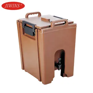 4.75 Gallon Dark Brown Insulated Beverage Dispenser