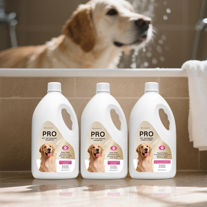3.7L Venta al por mayor Productos de lavado para mascotas Limpieza suave Nutre Abrigos Champú y Acondicionador para perros y gatos - Product Image 3