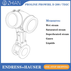 Débitmètre Endress+Hauser Proline Prowirl D 200 7D2C pour gaz, haute/basse température, 4-20 mA HART - Product Image 3