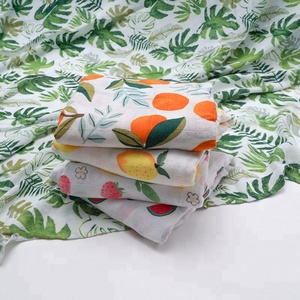 Venta caliente América <span class=keywords><strong>Amazon</strong></span> algodón bambú muselina Swaddle bebé Manta - Product Image 5