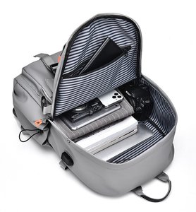 Sac à dos personnalisé pour ordinateur portable professionnel de grande capacité avec USB sac de bureau pour hommes sac à dos étanche multifonction compartiment pour ordinateur portable - Product Image 4