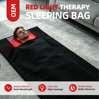 Saco de Dormir de Terapia de Luz Roja de Grado Profesional con 2520 LED de Alta Calidad, Cama de Energía Fotónica para Bienestar y Recuperación