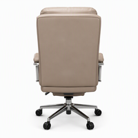 Chaise de bureau ergonomique avec appui-tête et accoudoirs réglables, chaise de bureau pivotante à structure métallique pour la maison et le bureau