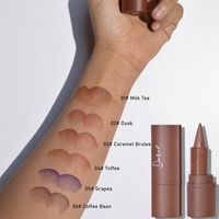 Crayon à lèvres dégradé Beckisue en gros – Teintes Lait au Thé, Caramel Brûlé, Toffee, Raisins, Grains de Café – Maquillage waterproof pour les lèvres