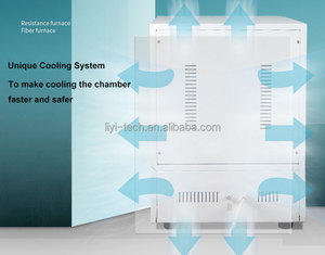 Liyi 1200 độ chính xác phòng thí nghiệm thiết bị sưởi ấm nóng lên đến 1000C nhiệt độ cao gốm múp lò, 1000 độ lò - Product Image 3