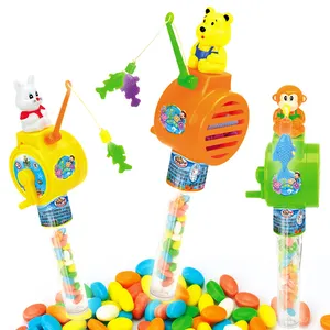 畅销有趣的磁性钓鱼玩具填充糖果制造商的OEM糖果和糖果