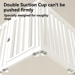 Corral para Perros sin Taladro 2025, Nuevo, Portátil, para Interiores y Exteriores, con Divisor Extraíble, Fácil de Instalar, Anti-Caídas - Product Image 4