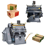 Máquina Semiautomática Ecológica para Hacer Cartón, Fácil de Operar, para Corte y Plegado Manual