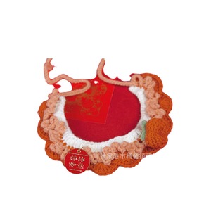 Christmas <b>Cat</b> Scarf Handmade Knitted Princess Style Pet Bib Winter Soft Small Breed Chinese Style Woven <b>Collar</b> - Product Image 5